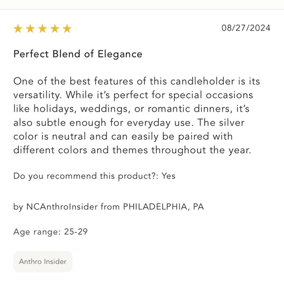 Silver Plated Bow Candle holder - Picture 7 of 9